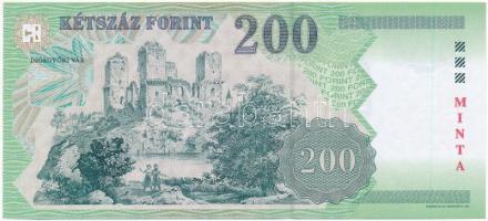 2004. 200Ft "MINTA" felülnyomással, "FA 0000116" sorszámmal T:UNC
Adamo F53DM2