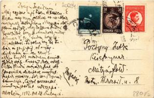 1932 Székelyudvarhely, Odorheiu Secuiesc; Római katolikus főgimnázium / Catholic grammar school. pho...