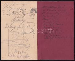 1929 Gazdasági Szaktanítók Országos Egyesülete díszebédje, Dr. Czetter Jenő államtitkár tiszteletére...