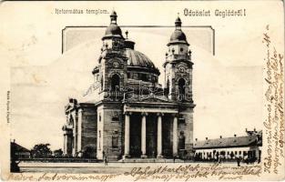 1904 Cegléd, Református templom. Kiadja Sárik Gyula (Rb)