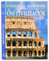 Marco Cattaneo, Jasmina Trifoni: Ősi civilizációk. Unesco világörökség. Fordította: H. Prikler Renáta. Pécs, 2004, Alexandra. Gazdag képanyaggal illusztrált. Kihajtható térképpel. Kiadói kartonált egészvászon-kötés, kiadói papír védőborítóban, jó állapotban.