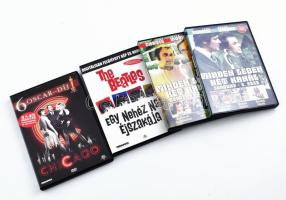 Vegyes DVD-tétel: Minden Lében Két Kanál sorozat 6 epizódja 2 DVD-n + The Beatles. Egy Nehéz Nap Éjszakája + Chicago. VG+