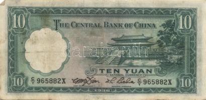Kína 1910-40-es évek 5db klf bankjegy T:vegyes