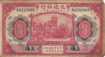 Kína 1910-40-es évek 5db klf bankjegy T:vegyes