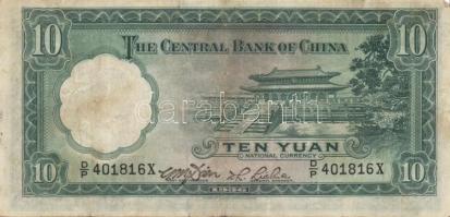 Kína 1910-40-es évek 5db klf bankjegy T:vegyes