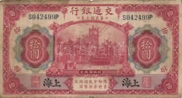 Kína 1910-40-es évek 5db klf bankjegy T:vegyes