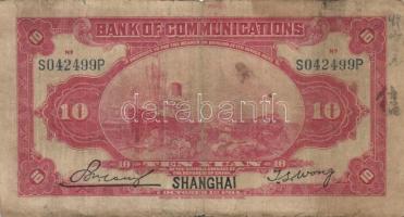 Kína 1910-40-es évek 5db klf bankjegy T:vegyes