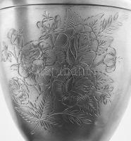 Vodkás flaska ezüst (Ag) jelzett 263 g 25,5 g