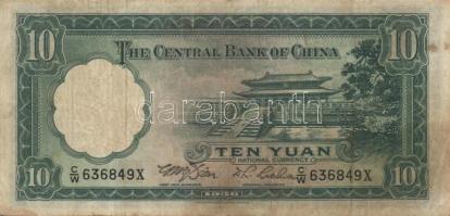 Kína 1910-40-es évek 5db klf bankjegy T:vegyes