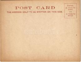 ~1899 (Vorläufer) London, Tower of London - mini card (9 x 11,5 cm)