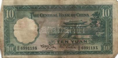 Kína 1910-40-es évek 5db klf bankjegy T:vegyes
