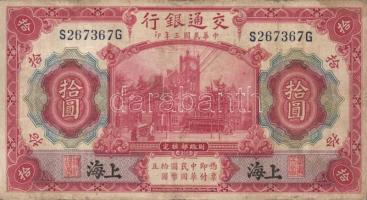 Kína 1910-40-es évek 5db klf bankjegy T:vegyes