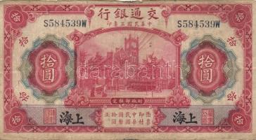Kína 1910-40-es évek 5db klf bankjegy T:vegyes