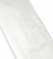 6 db ezüst nyelű desszertes (Ag) kés