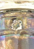 6 személyes ezüst nyelű halas késlet (Ag) kés és villa kb nettó 180 g