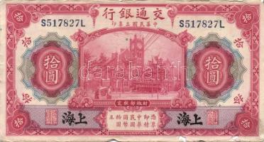 Kína 1910-40-es évek 5db klf bankjegy T:vegyes