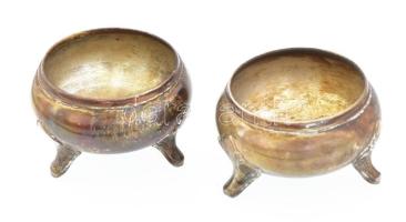 Ezüst (Ag) fűszertartó 2 db 48 g jelzett