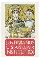 Justinianus császár institutiói négy könyvben. Bp., 1991., Tankönyvkiadó. Kiadói kartonált papírkötés. Megjelent 3000 példányban.