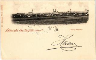 1898 (Vorläufer) Székesfehérvár, Látkép keletről. Klökner Péter kiadása (EK)