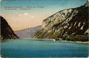 Orsova, Kazán-szoros / Kasanpartie / Cazane / gorge