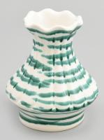Gmunder váza, jelzéssel, hibátlan, m: 14 cm
