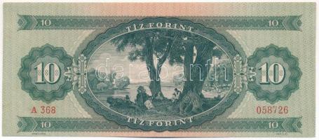 1949. 10Ft eltolódott nyomat T:F szép papír Adamo F3