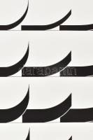 Mengyán András (1945-): Formák (cím nélkül), 1973. Szitanyomat, papír, jelzett. Számozott (58/250). ...