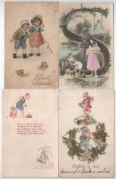 26 db RÉGI motívum képeslap vegyes minőségben / 26 pre-1945 motive postcards in mixed quality