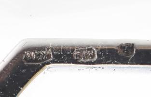 Ezüst (Ag) Baldessarini mandzsettagomb-pár, jelzett, d: 1,6 cm, bruttó: 12,2 g