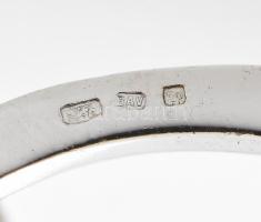 Ezüst (Ag) Baldessarini mandzsettagomb-pár, jelzett, d: 2 cm, bruttó: 27,3 g