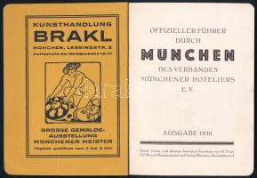 Offizieller Führer durch München des Verbandes Münchener Hoteliers E.V. München, 1930, M. Ernst (J. ...