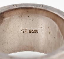 Ezüst (Ag) Thomas Sabo gyűrű, jelzett, méret 56, bruttó: 21,9 g