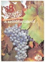 dr. Csepregi Pál és dr. Zilai János: 88 színes oldal a szőlőfajtákról. Bp., 1980, Mezőgazdasági. Kiadói papírkötés.