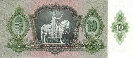 1936. 10P (4x) egymás utáni sorszámokkal T:I