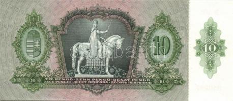 1936. 10P (4x) egymás utáni sorszámokkal T:I