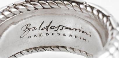 Ezüst (Ag) Baldessarini gyűrű, jelzett, méret 61, nettó: 25,3 g