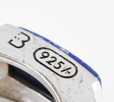 Ezüst (Ag) Baldessarini gyűrű, jelzett, méret 63, bruttó: 9,8 g