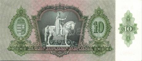 1936. 10P (3x) egymás utáni sorszámokkal T:I