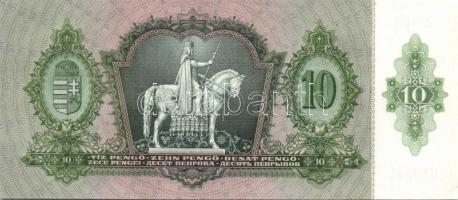 1936. 10P (5x) kis ugrású sorszámokkal T:I