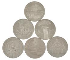 Ukrajna 1998-2003. 5Hr Cu-Ni (6xklf emlékérme) T:UNC,AU fo.
Ukraine 1998-2003. 5 Hryvnia Cu-Ni (6xd...