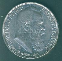 Német Birodalom/Császárság/Bajorország 1911. 3M Ag "90. születésnap" T:2+