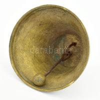 Régi réz harang, m: 10 cm