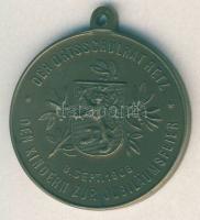 Ausztria 1908. "Uralkodási évforduló" Br iskolai ajándékérem, szign.Christlbauer T:2 R!