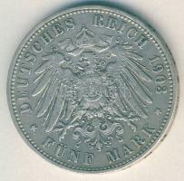 Német Birodalom/Császárság/Poroszország 19003. 5M Ag II.Vilmos T:3 ph
