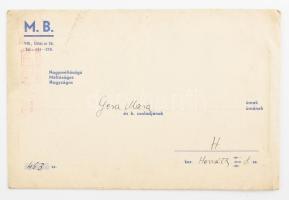 1939 Medikus Bál meghívó és tiszteletjegy