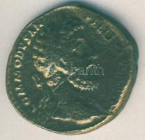 Római Császárság Commodus 166-192. Sestertius T:3/4+ R!