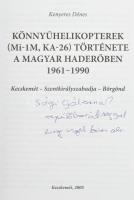 Kenyeres Dénes: Könnyűhelikopterek (Mi-1M, KA-26) története a magyar haderőben, 1961-1990. Kecskemét...