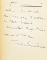Friderikusz Sándor: Ez egy tiszta jó könyv. DEDIKÁLT! [Debrecen], 1988., Alföldi-ny. Kiadói papírköt...
