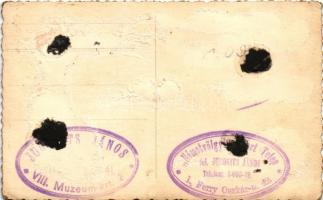 Budapest XII. Németvölgyi Sporttelep (tulajdonos Jugovits János), teniszpályák teniszezőkkel. Ferry ...