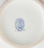 Herendi Apponyi mintás bonbonier, kézzel festett, jelzett, minimális kopással, m: 10 cm